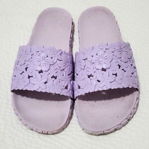 Sunies womans floral sandals, size 10